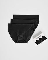 SPANXsmoothâ„¢ Fit-To-You Bikini 3-Pack Box | Very Black